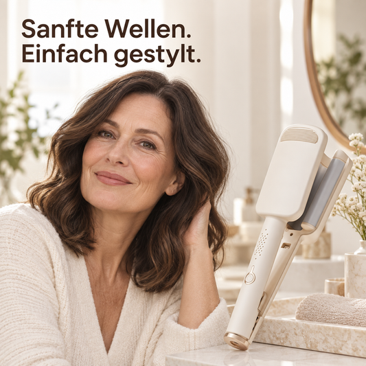 🔥57 % RABATT! 32-mm-Welleneisen für weiche große Wellen – 4 Temperaturstufen