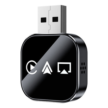 【4 en 1】Adaptateur CarPlay Sans Fil 2027 - Conversion Filaire vers Sans Fil, Plug & Play, Compact et Stable, Compatible avec Voitures et Modèles Android/iPhone - Accessoires Auto