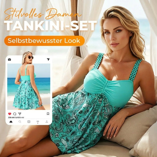 🌟Trägertop & eng anliegende Badeshorts – Teilbarer Badeanzug – perfekt für den Strand!👙🩱