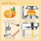 🍊🌀 Manuelle Zitruspresse – 50 % Rabatt! Aus Edelstahl und strapazierfähigem Aluminium – ideal für Orangen, Zitronen und Granatäpfel. 🥤