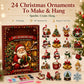 🎄🎅 24 Christmas Ornaments To Make & Hang
