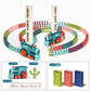🚂🎯 Automatischer Domino-Zug – 50 % Rabatt! Bildschirmfreier Spaß, Montessori-inspiriertes Lernen, sicher und schadstofffrei – das perfekte Geschenk für Kinder von 3 bis 10 Jahren. 🎁