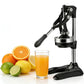 🍊🌀 Manuelle Zitruspresse – 50 % Rabatt! Aus Edelstahl und strapazierfähigem Aluminium – ideal für Orangen, Zitronen und Granatäpfel. 🥤