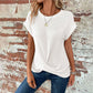 👕🦇 Damen Sommer-Crochet-Fledermausärmel-T-Shirt – 50% RABATT! Boho-Häkel-Details, luftige Fledermausärmel, leicht – perfekt für warme Tage. 🔥☀️