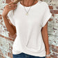 👕🦇 Damen Sommer-Crochet-Fledermausärmel-T-Shirt – 50% RABATT! Boho-Häkel-Details, luftige Fledermausärmel, leicht – perfekt für warme Tage. 🔥☀️