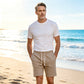 ✨🩳 50% RABATT! 🌿 Atmungsaktive Waffel-Herren-Freizeitshorts – Leicht, elastischer Bund & lässiger Schnitt – Ideal für warme Tage, Freizeit oder einen entspannten Look – bequem & vielseitig ☀️✨