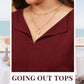 👚🌸 Plus-Size V-Ausschnitt-Tunika – 3/4 Arm, lockerer Schnitt, atmungsaktiv. Perfekt für Alltag, Büro & Reise. 50% RABATT! 🔥☀️