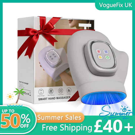 🖐️💆 Hand- und Handgelenk-Massagegerät – 50 % Rabatt! Luftkompression, 3 Modi, 5 Intensitätsstufen, automatischer Timer – beidhändig für Links- und Rechtshänder geeignet. 🔋