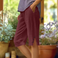 🔥Letzter Tag! 50% Rabatt🩳Damen einfarbige Shorts mit Seitentaschen