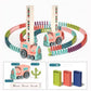 🚂🎯 Automatischer Domino-Zug – 50 % Rabatt! Bildschirmfreier Spaß, Montessori-inspiriertes Lernen, sicher und schadstofffrei – das perfekte Geschenk für Kinder von 3 bis 10 Jahren. 🎁