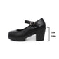 👠🖤 Damen Mary Jane Blockabsatz Schuhe – 50% RABATT! 7CM Absatz, runde Zehenpartie, Knöchelriemen – elegant & vielseitig für formelle & geschäftliche Anlässe. 💼