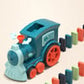 🚂🎯 Automatischer Domino-Zug – 50 % Rabatt! Bildschirmfreier Spaß, Montessori-inspiriertes Lernen, sicher und schadstofffrei – das perfekte Geschenk für Kinder von 3 bis 10 Jahren. 🎁