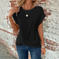 👕🦇 Damen Sommer-Crochet-Fledermausärmel-T-Shirt – 50% RABATT! Boho-Häkel-Details, luftige Fledermausärmel, leicht – perfekt für warme Tage. 🔥☀️