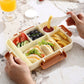 💎Materialien, die Eltern beruhigen - 50% RABATT🥪Tragbare Bento-Lunchbox für Kinder🍪