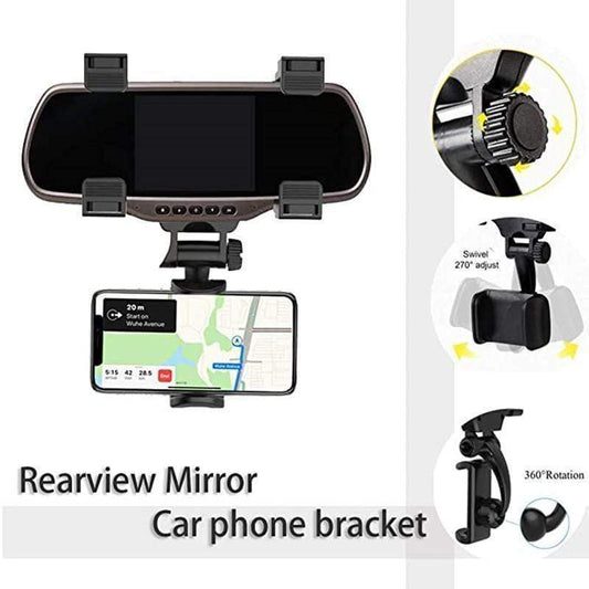 📱🚗 Rückspiegel-Handyhalterung – 50% RABATT! Sicherer Halt, freie Sicht, einfache Montage – perfekt für Navigation & Freisprechen. 🔥✨