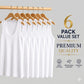 💪👕 6er-Pack Herren Atmungsaktive Sport-Tanktops – 60% RABATT! Ultraweich, leicht, gerippte Textur – Gym & Alltag. 🔥✨