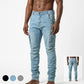 👖🔥 50% RABATT! Men's Slim Fit Jeans mit funktionalen Taschen – schlanke Silhouette, smarter Stauraum.