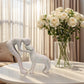 🐕🧑 Mann & Hund Skulptur Kunstfigur – 50% RABATT! Einzigartige Figur, warm & liebevoll, perfekt für Büro, Wohnzimmer & Schlafzimmer. 🔥🏠