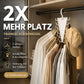🏠Sonderangebot 50% RABATT!-50% RABATT! 👗Mehrfunktionaler dreieckiger Kleiderschrank-Organizer