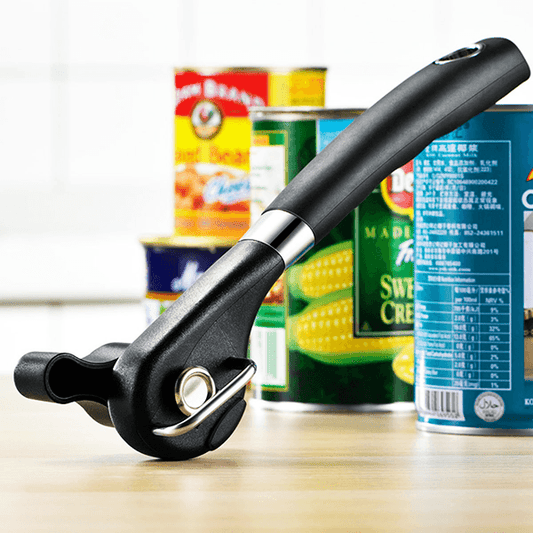 🥫🔧 Sicherer Dosenöffner aus Edelstahl – 50% RABATT! Rutschfest, langlebig, müheloses Öffnen – kein scharfes Kanten mehr. 🔥✨