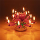 🔥HEISSER ANGEBOT 49 % RABATT🎂Geburtstagskerze „Magic Flower“