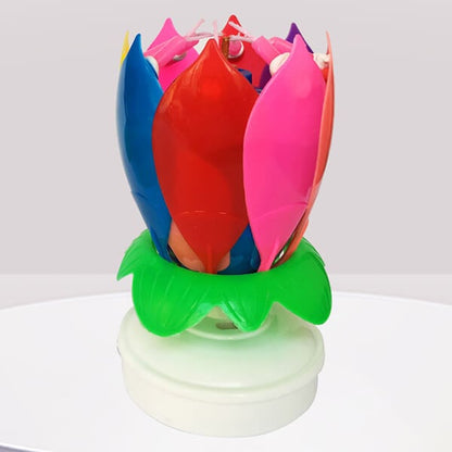 🔥HEISSER ANGEBOT 49 % RABATT🎂Geburtstagskerze „Magic Flower“