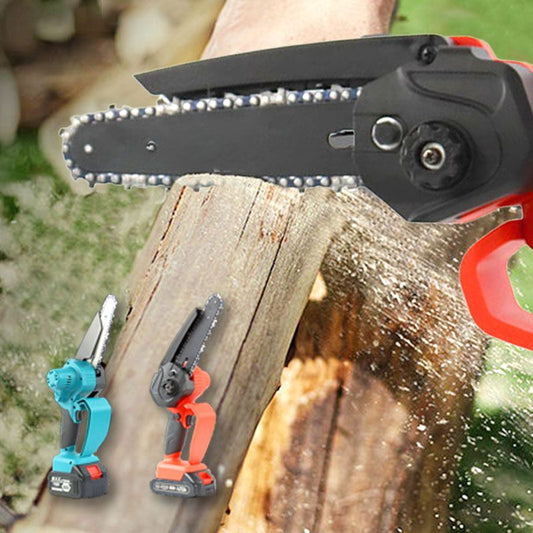 ⚡ Mini-Kettensäge 6 Zoll – 55% RABATT! 18 cm Holz in 8 Sekunden, kabellos, 22.000 U/min – leistungsstark & sicher.