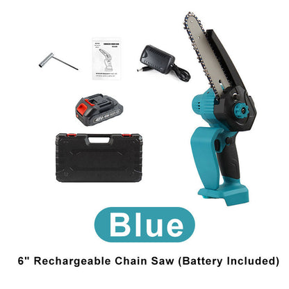 ⚡ Mini-Kettensäge 6 Zoll – 55% RABATT! 18 cm Holz in 8 Sekunden, kabellos, 22.000 U/min – leistungsstark & sicher.