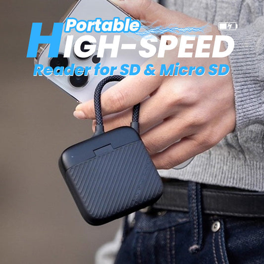 💾⚡ USB-C Dual-Slot Kartenleser – 50% RABATT! Bis zu 312 MB/s, SD & Micro-SD gleichzeitig, OTG Plug-and-Play – schneller Workflow. 💪