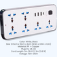 🔌 50% RABATT! ⚡ Mehrfachsteckdose mit langer Verlängerungsschnur – inkl. USB-Ladeanschlüsse, überspannungsschutz & platzsparendem Design 📱