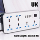 🔌 50% RABATT! ⚡ Mehrfachsteckdose mit langer Verlängerungsschnur – inkl. USB-Ladeanschlüsse, überspannungsschutz & platzsparendem Design 📱