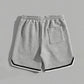 🔥 Herren Quilted Sport Shorts – Locker Geschnitten, Streifensaum & Atmungsaktive Baumwollmischung für Sport & Alltag 🏃