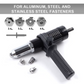 🔧🔩 50% RABATT! Adapterset für elektrische Nietpistole – Verschiedene Mundstückgrößen, robust & passgenau – Ideal für Kfz, Blech- & Metallbau ✨