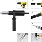 🔧🔩 50% RABATT! Adapterset für elektrische Nietpistole – Verschiedene Mundstückgrößen, robust & passgenau – Ideal für Kfz, Blech- & Metallbau ✨