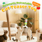 🐈 50% RABATT! 💡 Automatisches einziehbares Katzenspielzeug – Bewegungsaktiviert, interaktiv & fördert den Jagdinstinkt – perfekt für Stubentiger und Langeweile zu Hause 🎾