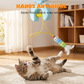🐈 50% RABATT! 💡 Automatisches einziehbares Katzenspielzeug – Bewegungsaktiviert, interaktiv & fördert den Jagdinstinkt – perfekt für Stubentiger und Langeweile zu Hause 🎾