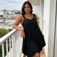📢Mid-Season Sale: −56% nur für kurze Zeit⏰Ärmelloses Damenkleid mit asymmetrischem Saum