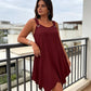 📢Mid-Season Sale: −56% nur für kurze Zeit⏰Ärmelloses Damenkleid mit asymmetrischem Saum