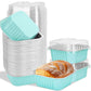 🍰 Einweg-Minikuchenformen-Set – 50 % Rabatt! Backformen aus Alufolie mit Kunststoffdeckeln, 5-oz-Portionen – leicht zu reinigen, ideal für Partys und zum Verschenken. ⚡