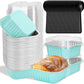 🍰 Einweg-Minikuchenformen-Set – 50 % Rabatt! Backformen aus Alufolie mit Kunststoffdeckeln, 5-oz-Portionen – leicht zu reinigen, ideal für Partys und zum Verschenken. ⚡