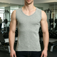 💪👕 6er-Pack Herren Atmungsaktive Sport-Tanktops – 60% RABATT! Ultraweich, leicht, gerippte Textur – Gym & Alltag. 🔥✨