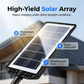 ☀️Solarlampe Außen mit Bewegungsmelder – IP67 Wasserdicht, 240° Weitwinkel & LFP-Akku