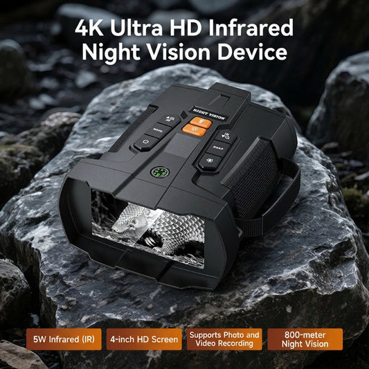 🌙🔭 4,5-Zoll Nachtsichtbrille – 50% RABATT! 4K-Ferrooptik, 10× Digitalzoom, 7-stufiges Infrarot – perfekt für Jagd & Camping. 🦌✨