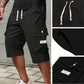 👖 Herren 3/4 Cargo-Shorts mit Kordelzug ✨ Lockerer Geradeschnitt für Freizeit & Sport