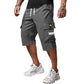 👖 Herren 3/4 Cargo-Shorts mit Kordelzug ✨ Lockerer Geradeschnitt für Freizeit & Sport