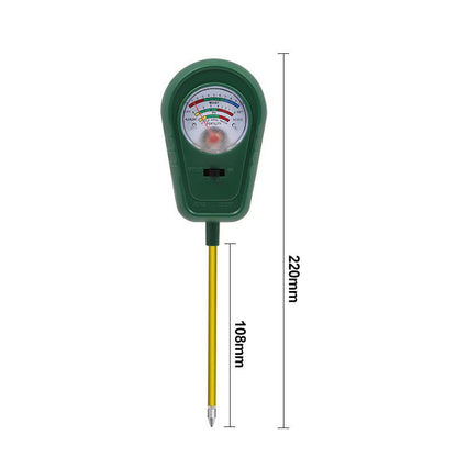 🌱 50% RABATT! 🔥 3-in-1-Bodenanalysator mit Zeigeranzeige – Misst pH-Wert, Feuchtigkeit & Licht – Ideal für Garten, Rasen oder Topfpflanzen – einfache Steckmontage ohne Batterien 🌿