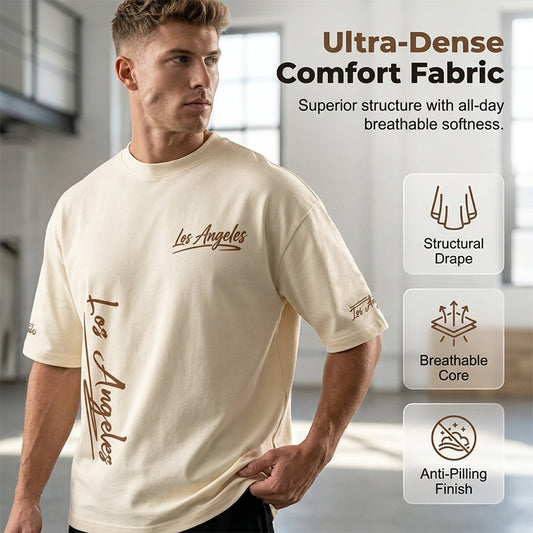 👕🔥 50% RABATT! Herren Oversized Brooklyn Grafik T-Shirt – Lässig, bequem & perfekt für urbane Streetwear-Looks ✨