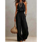 👗 50% RABATT! ✨ Damen eleganter rückenfreier Neckholder-Overall – Figurbetont & stilvoll – Perfekt für Sommerfeste, Dates oder besondere Anlässe – luftiger Stoff mit verführerischem Schnitt 🌸💃🌙