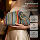 👜 Damen Clutch Bag mit gewebtem Streifenmuster – stilvoll, vielseitig & praktisch – perfekt für Abendveranstaltungen, Partys & besondere Anlässe – elegantes Accessoire für jeden Look