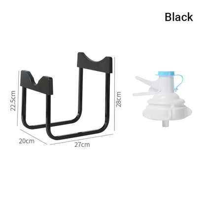 💧✨ Rutschfester Wasserständer mit Schnellfluss-Auslauf – 50 % RABATT! Stabiler Eisenrahmen, Staubschutzkappe & müheloses Zapfen 💪